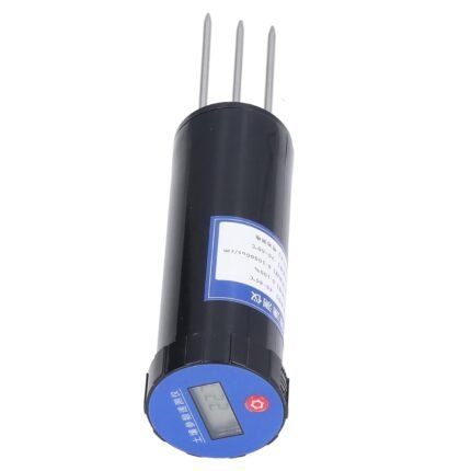 NPK Soil Sensor, pin Probe Design LCD Digital Display High Measurement Accuracy Good Corrosion Resistance Soil Moisture Conductivity for Agriculture
