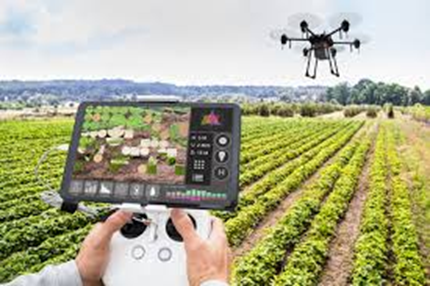 Drones for Crop Monitoring
Smart Farming