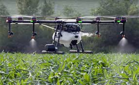 Spraying and Seeding of Crops