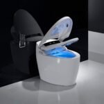 Luxury Smart Automatic Toilet with Bidet | Heated Seat | Auto Flush | Warm Air Dryer | Night Light - Image 2
