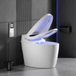 Luxury Smart Automatic Toilet with Bidet | Heated Seat | Auto Flush | Warm Air Dryer | Night Light