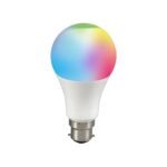 Smart WiFi RGB LED Bulb (10W) – Voice Control, 16 Million Colors, App Control (Android/iOS)