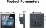 Smart Home Touch Control Panel (WiFi) – Wall Mounted Display | Voice, App & Scene Control - Image 2
