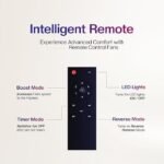 Colorbot Helix BLDC Ceiling Fan 1200mm | 5 Star Energy Saving | Remote Control | 370 RPM | 4 Year Warranty - Image 3