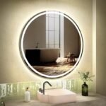 Smart LED Mirror with Touch Control | Anti-Fog | Warm & Cool Light | Modern Bathroom Mirror
