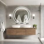 Smart LED Mirror with Touch Control | Anti-Fog | Warm & Cool Light | Modern Bathroom Mirror - Image 2