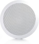 Flush Mount Round Ceiling Speaker – White - Image 4