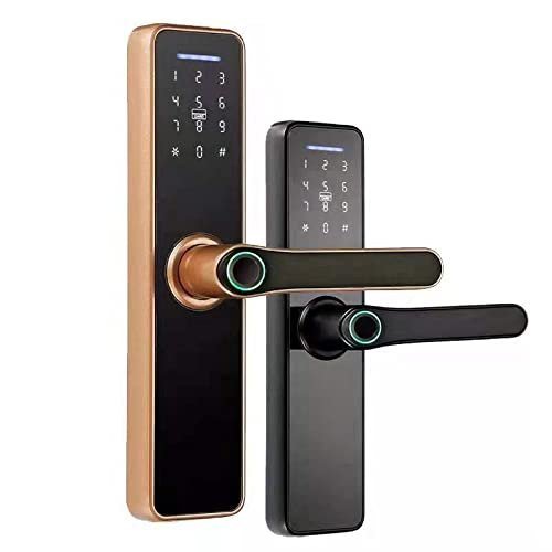 dl-a-1-1000x1000 Smart Fingerprint Door Lock with Keypad & USB Emergency Charging - Image 1
