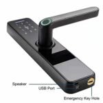 Smart Fingerprint Door Lock with Keypad & USB Emergency Charging - Image 5