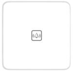 Teqooz Doorbell Touch Switch Panel (White) (2M)