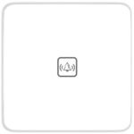 Teqooz Doorbell Touch Switch Panel (White) (2M)