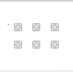 Teqooz 6 Switch Smart WiFi Touch Panel (White) (4M)