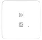 Teqooz 2 Switch Smart WiFi Touch Panel (White) (2M)
