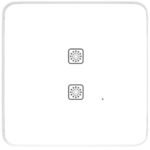 Teqooz 2 Switch Smart WiFi Touch Panel (White) (2M)