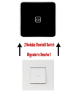 Teqooz Doorbell Touch Switch Panel (Black) (2M) - Image 3