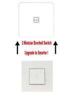 Teqooz Doorbell Touch Switch Panel (White) (2M) - Image 3