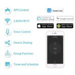Teqooz 6 Switch Smart WiFi Retrofit Module (5 Regular & 1 16A Heavy Load) - Image 3