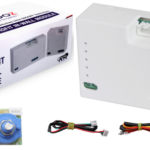 Teqooz 4 Switch (3 Light + 1 Fan Regulator) Smart WiFi Retrofit Module